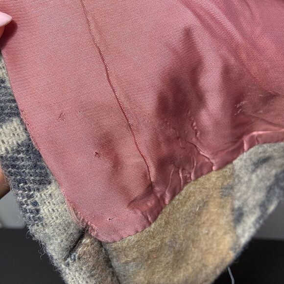 Vintage Mackintosh Tribal/Western/Aztec Print Coat Size 14 - Picture 10 of 12